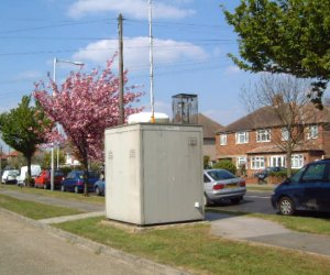 Monitoring station for the site